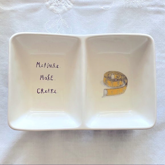 Rae Dunn Other - Rae Dunn Measure Make Create Ceramic Dish